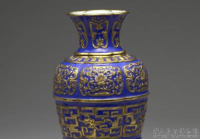 图片[2]-Champleve vase with dragon decoration , Qianlong reign (1736-1795) , Qing dynasty-China Archive